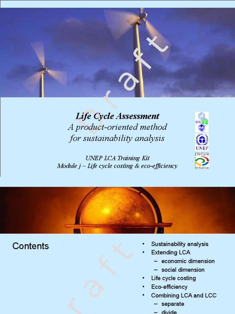 Life Cycle Assessment and Costing Guide | PDF | Life Cycle Assessment ...