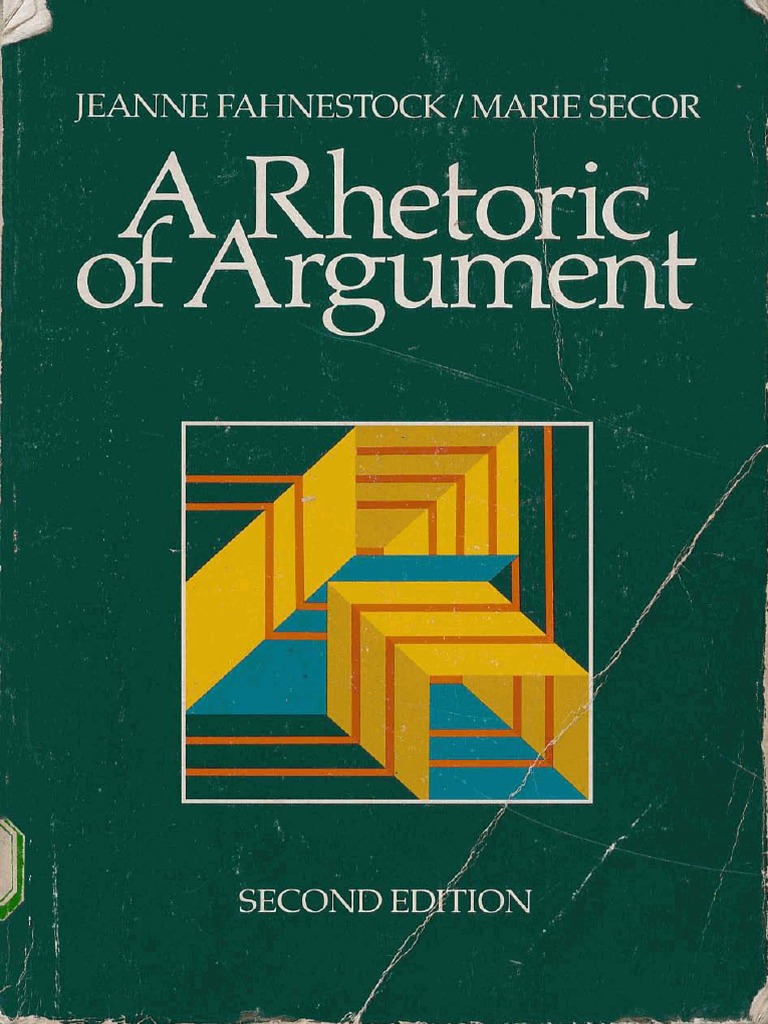 A Rhetoric of Argument PDF Argument Causality