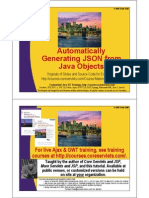 JSON Generation