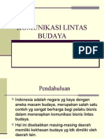 Komunikasi Lintas Budaya