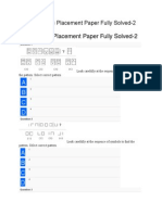 Cognizant Placement Paper Fully Solved