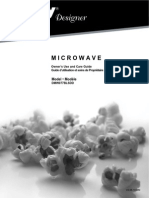 Danby 0.7 Cu. Ft. Countertop Microwave Oven - Designer DMW077BLSDD - Black & Stainless Steel - Manual
