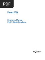 Patran - 2014 - Doc - Part 1 Basic Functions PDF