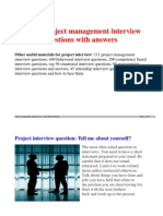 Top 14 Project Management Interview Questions With Answers