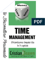 Time Management - Eficientizarea timpului tau in 9 capitole