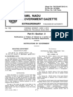 Tamil Nadu Gazette PDF