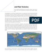 Earthquakes and Plate Tectonics