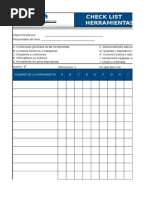 Download Check List de Herramientas Manuales y Elctricas by Stephany Saavedra Herrera SN257648641 doc pdf