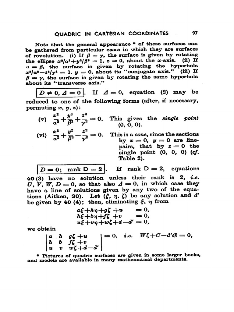 (PART 3) Analytical Geometry of Three Dimensions | PDF