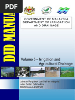 Volume 5 - Irrigation and Agricultural Drainage PDF