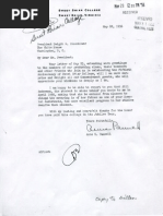 Sweet Briar College President Correspondence with President Eisenhower