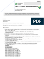 NTP 144 Disposiciones de La C.E.E. Sobre Seguridad e Higiene en El Trabajo (PDF, 174 Kbytes)
