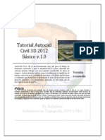 Tutorial Autocad Civil 3d 2012