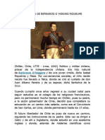 Biografia de Bernardo O'higgins