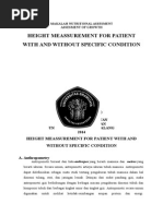 Download Height Meassurement for Patient With and Without Specific Condition by Elfira Isba Puspasari SN257659595 doc pdf