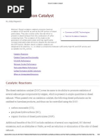 Diesel Oxidation Catalyst - Theory