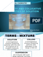 Wdr2 - Solubility and Colligative Properties