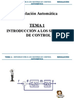 Tema1 - Introducción a Los Sistemas de Control