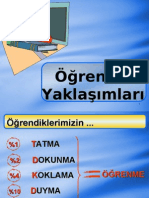 Öğrenme Yaklaşımları (FORMASYON DERSLERİ)