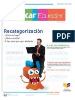 Primera Edición Revista Educar - Ecuador
