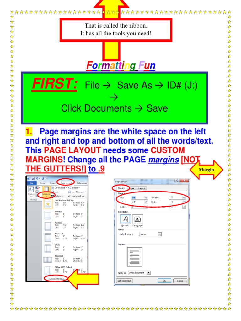 Formatting A Word Document | PDF | Text | Typography