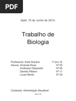 Trabalho de Biologia - Alimentação Saudável.docx