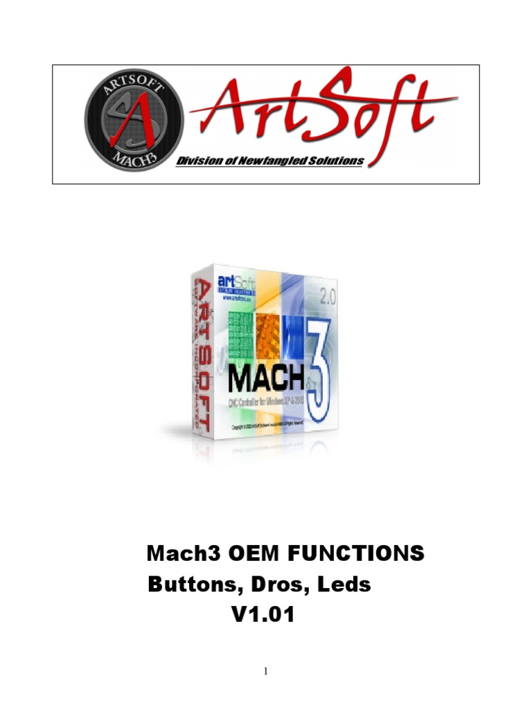 Mach3 OEM Code Functions Overview | PDF | Mechanical Engineering | Physics