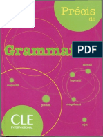 Précis de Grammaire (A1-C1) [CLE]