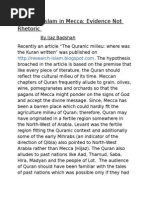 Download Origin of Islam in Mecca Evidence Not Rhetoric by IJaz SN257691134 doc pdf