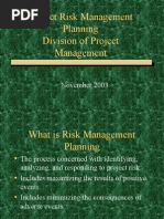 Risk Management Presentation