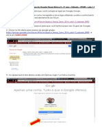 13 Passos para Acessar o Grupo Do Google PDF