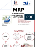 Mrp Cadena de  suminitro