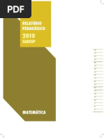 RELATÓRIO  DO SARESP 2010 - MATEMÁTICA.pdf