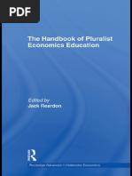 The Handbook of Pluralist Economic Education