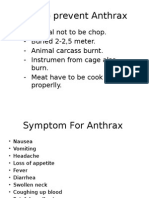 Anthrax Presentation