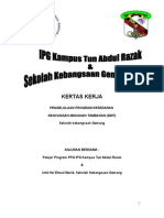 Contoh Kertas Kerja Program Kesedaran RMT