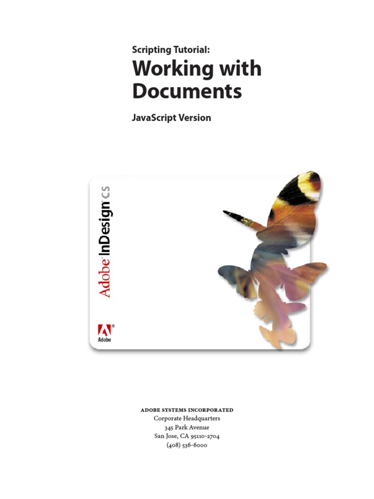 Working With Documents Js | PDF | Computing | Software