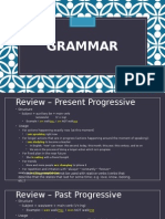 future progressive (past&present progressive&perfect review)