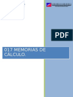 017 Memorias de Calculo
