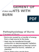Management of Patients With Burn