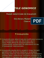 Maladii Determinate de Aneuploidii