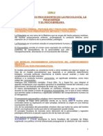 Anotaciones Procedentes de La Psicología, La Psiquiatría y El Psicoanálisis PDF