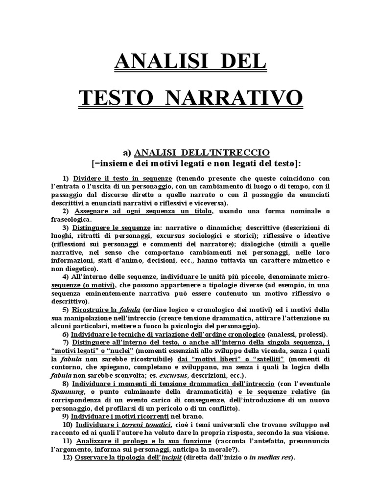 La Lupa Analisi Del Testo Pdf