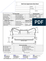 Belt Scale Data Sheet - June 08