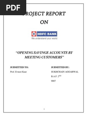 Opening Saving Account In Hdfc Bank Transaction Account Banks
