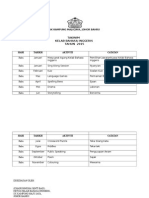 Takwim Kelab Bahasa Inggeris 2015