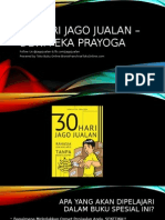 30 Hari Jago Jualan - Dewa Eka Prayoga (JagoBerbisnis - BisnisFranchiseTokoOnline - Com)