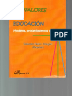 Libro 1 -- Los Valores en La Educación (Modelos, Procedimientos y Técnicas)-Hasta Pág.197