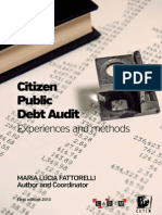 Citizen Public Debt Audit - Experiences and methods