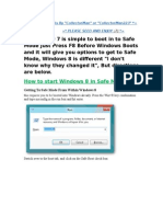 How To Boot Windows Into Safe Mode